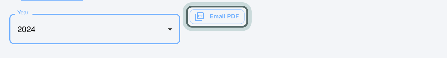 The Year set to 2024, with Email PDF beside it highlighted.